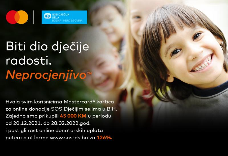 Zajedničkom kampanjom osigurano 45.000KM ZA "SOS dnevne centre" u BiH